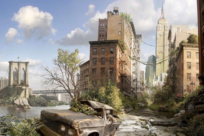 Abandoned City Dystopia