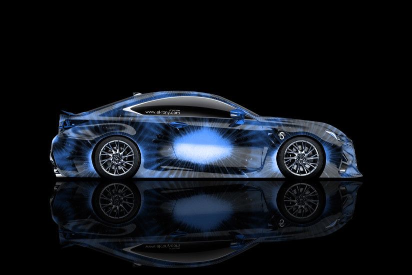 ... Lexus-RC-F-Side-Kiwi-Aerography-Car-2014- ...