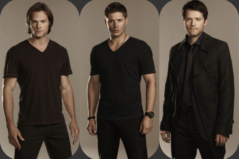 Supernatural Boys: Jared Padalecki, Jensen Ackles, and Misha Collins.