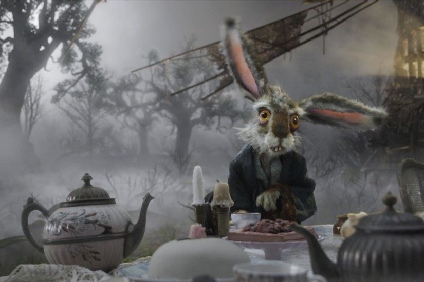 Alice In Wonderland Rabbit Tim Burton
