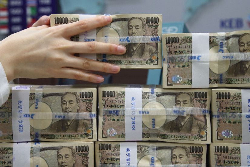 Yens, Japan Money, Money Of Japan, Money, Stacks Of Money, Jpy