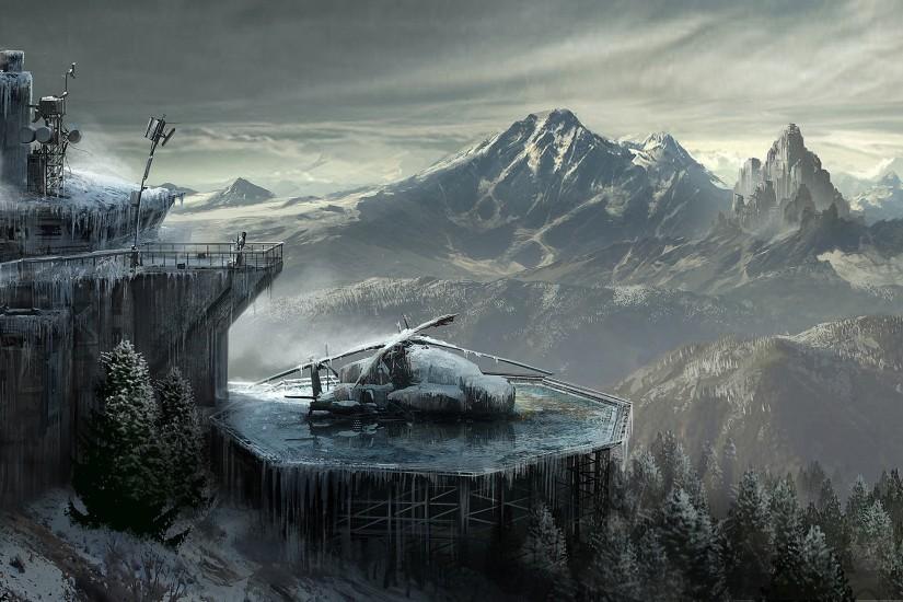 widescreen rise of the tomb raider wallpaper 2560x1440 for windows