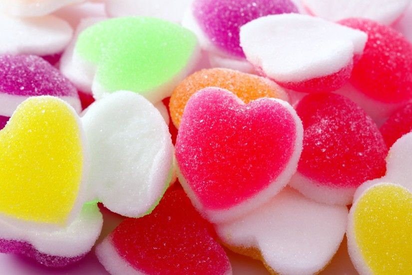 Sweet and Colorful Candy Wallpaper for Mobile and Laptop
