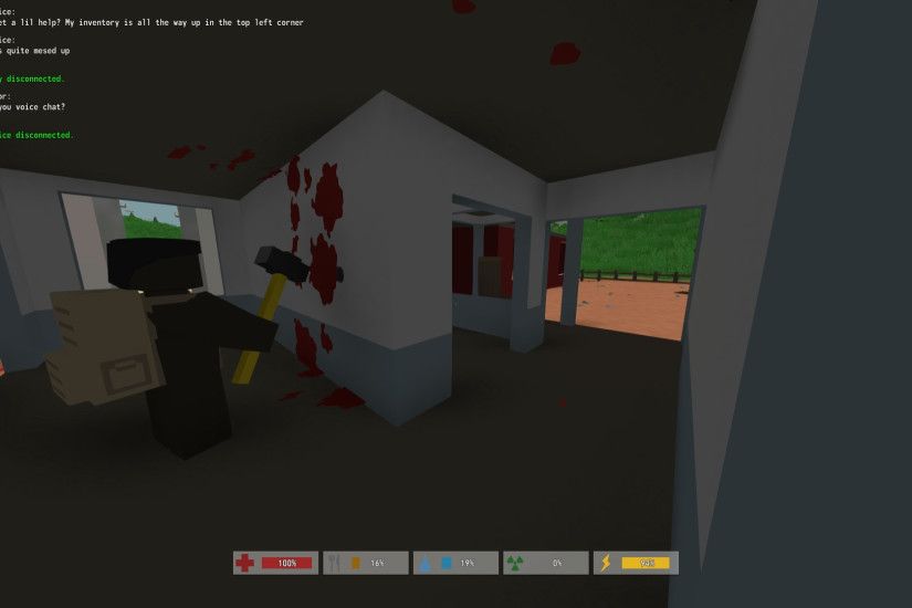 Sledge Hammer Maniac in the new Unturned Zombie survival game that's free  to play on steam