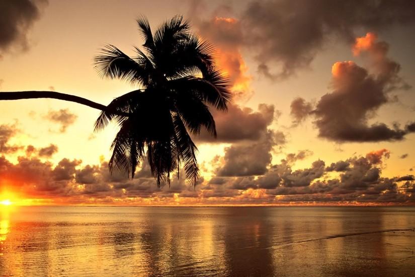 Hawaiian Sunset HD Beach Wallpapers 1080p | HD Wallpapers Source