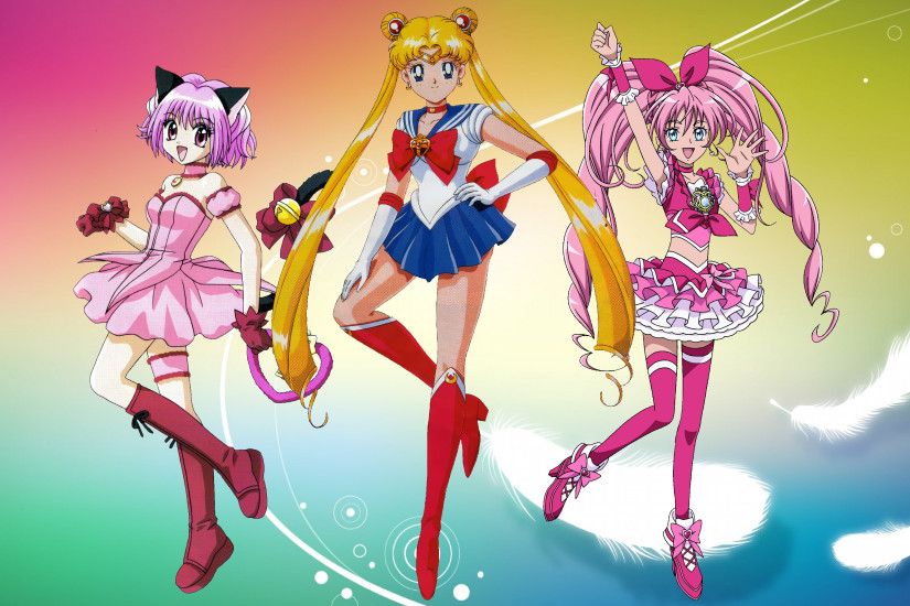... StarWarriorDecade Sailor Moon,Mew Ichigo and Cure Melody Wallpaper by  StarWarriorDecade
