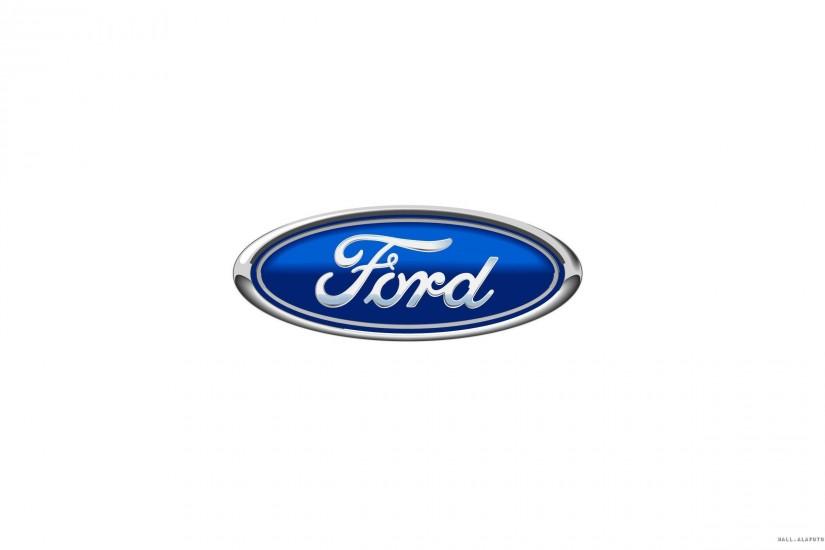 Ford Car Logo White Background HD Wallpaper Wi #3673 Wallpaper .