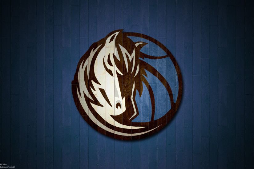 ... NBA 2017 Dallas Mavericks hardwood logo desktop wallpaper