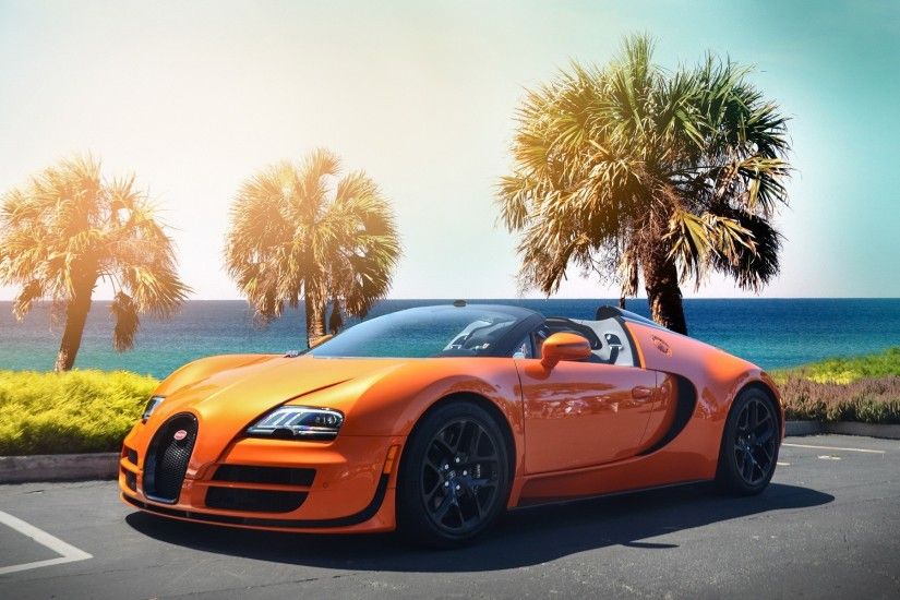 Black Bugatti Veyron 1080p Wallpaper-For Desktop | Car Wallpapers ...