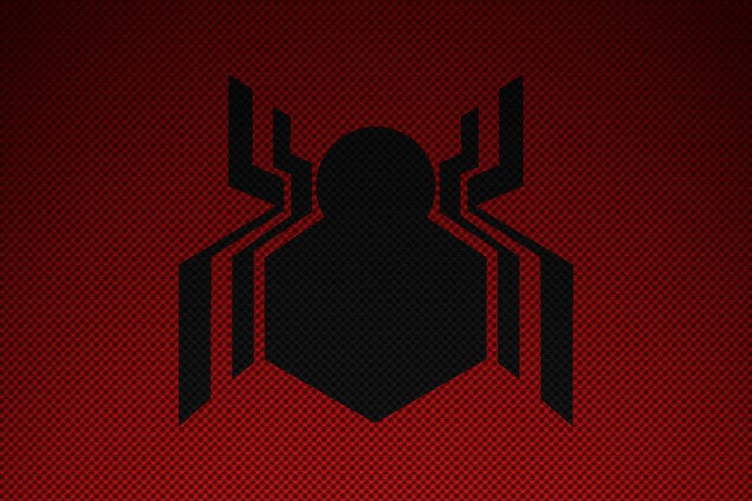 Made a simple MCU Spider-Man Logo wallpaper ...
