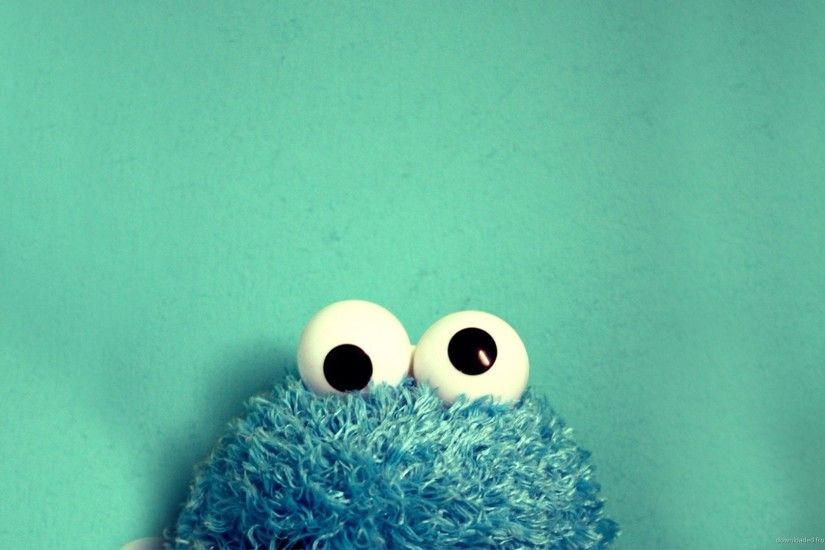 Cookie Monster Toy for 1920x1080