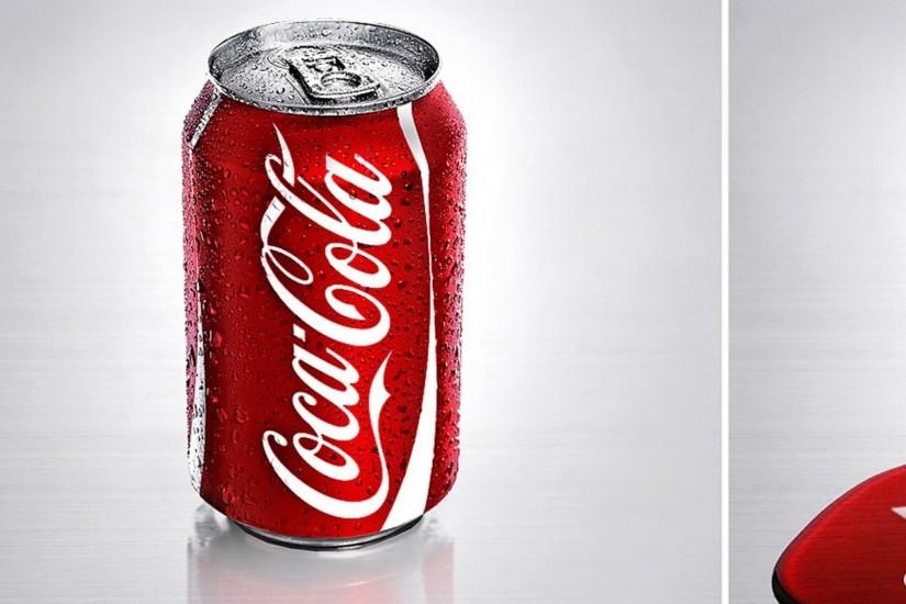 Preview wallpaper coca-cola, drink, can, soda 2048x2048