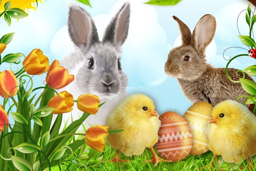 Happy Easter Desktop Wallpaper HD (10)
