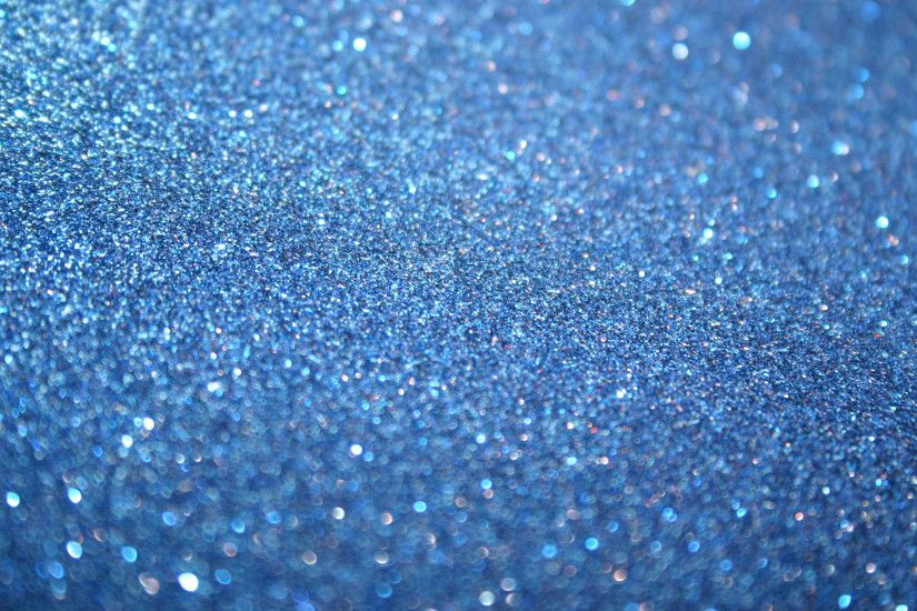 Free Amazing Blue Glitter Background