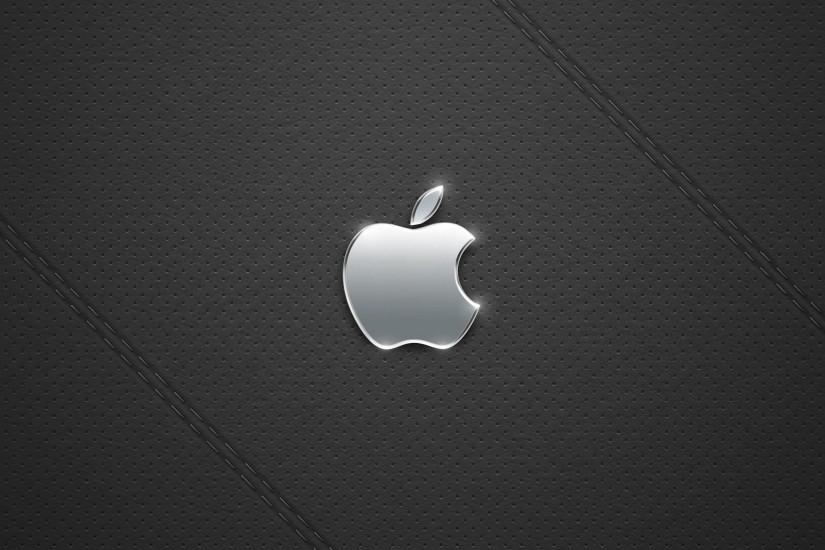 16271 20: Black Leather Logo iPad wallpaper
