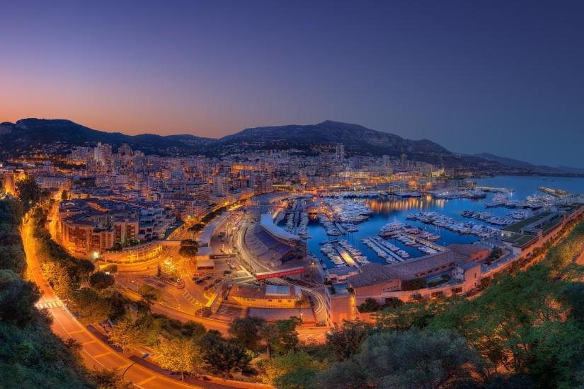 Monte Carlo Yachts Port Panorama 4K Ultra HD