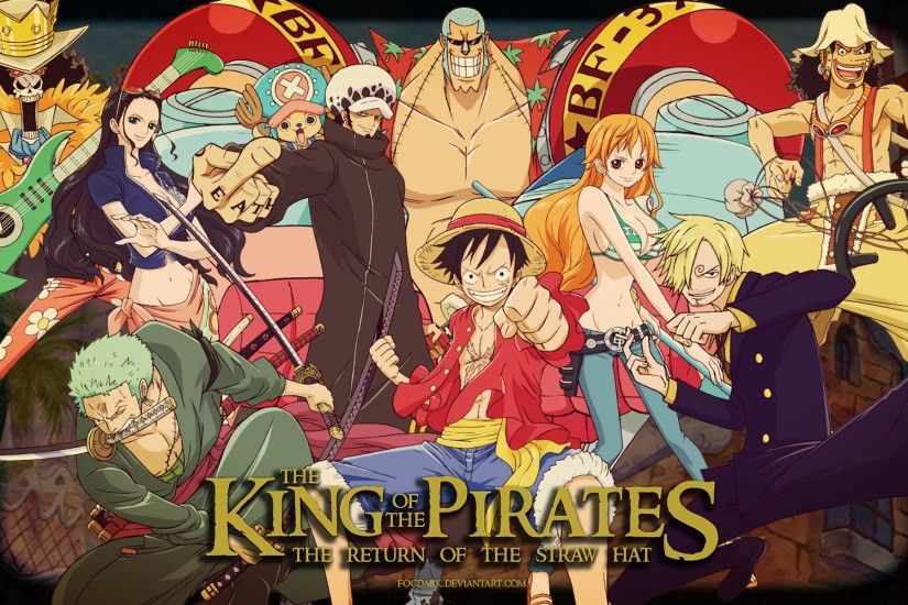 Anime - One Piece Nami (One Piece) Nico Robin Monkey D. Luffy Sanji