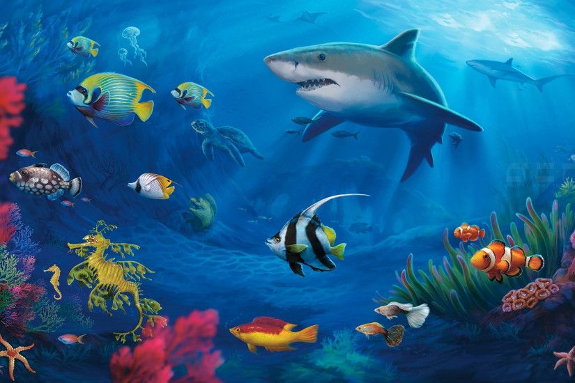 ... New Pictures: Tropical Fish Desktop Wallpaper, Amazing Tropical .
