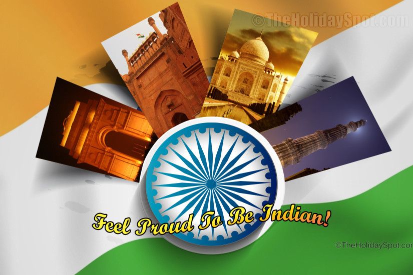HD Independence Day Wallpaper - Feel Proud to be Indian