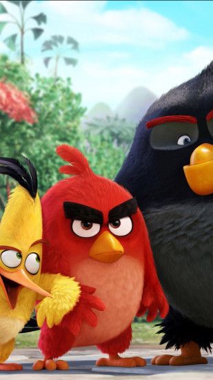 Angry Birds Movie Characters iPhone 6+ HD Wallpaper ...