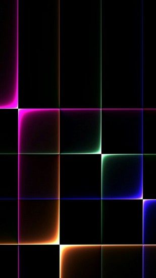 Cool Phone Wallpapers for Samsung Galaxy On8 background with Colorful  Lights in Dark Squares