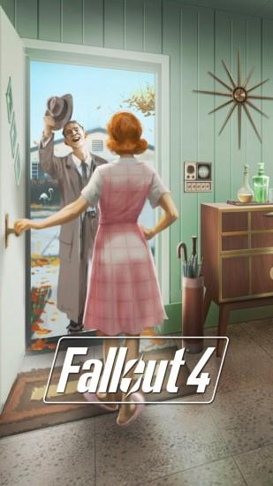 I made some Fallout 4 lock screen wallpapers from E3 stills