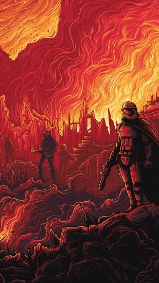 cool captain-phasma-starwars-red-film-art-iphone6-plus