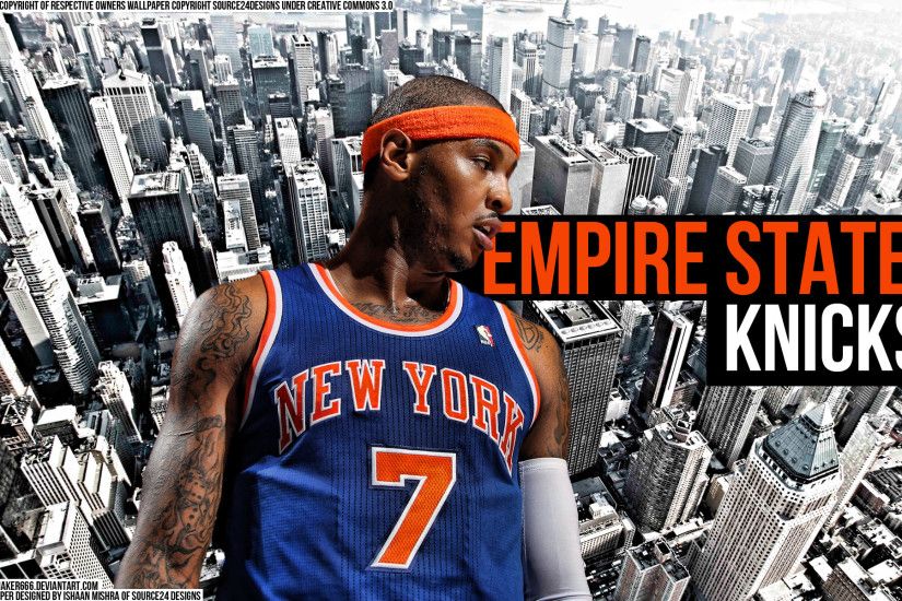 Carmelo Anthony Knicks by IshaanMishra Carmelo Anthony Knicks by  IshaanMishra