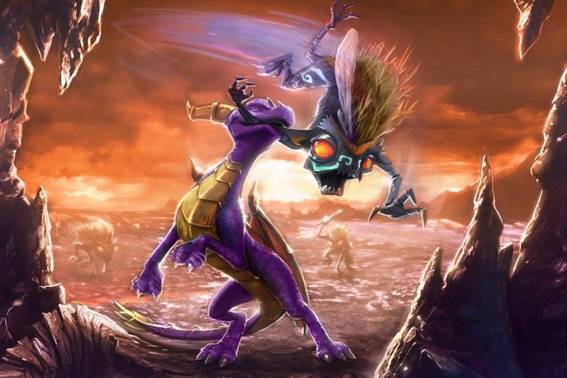 Video Game - Spyro the Dragon Dragon Cute Wallpaper