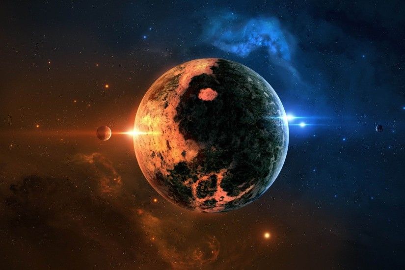 Outer Space Planets HD Wallpaper