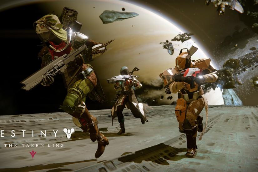 Hunter, Titan and Warlock - Destiny: The Taken King wallpaper