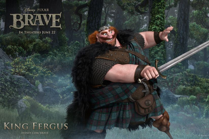 Movie - Brave Brave (Movie) King Fergus Wallpaper