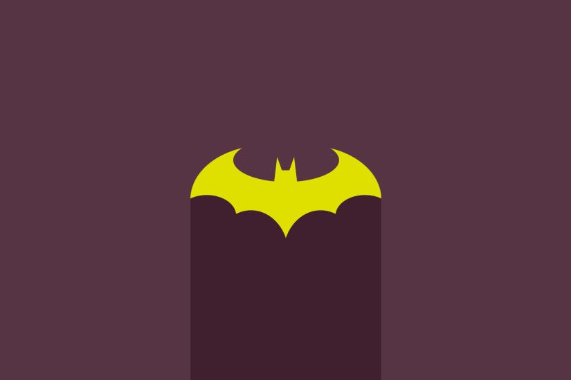 batman logo minimalistic wallpaper 5