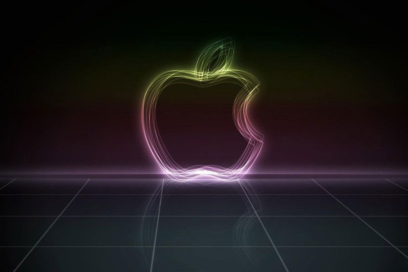 hd pics photos very nice apple logo neon awesome amazing hd quality desktop  background wallpaper