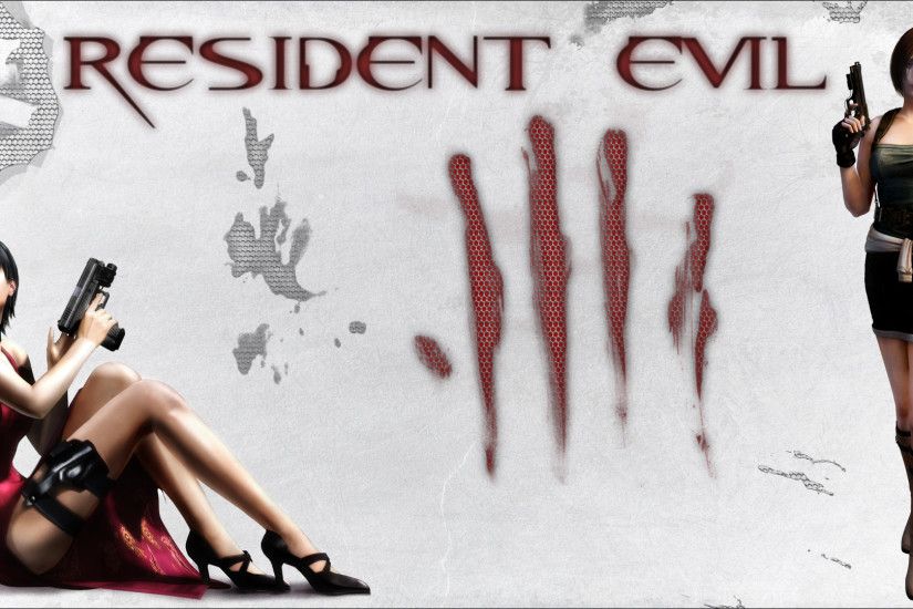 ... Resident Evil Jill and Ada Wallpaper 1920 x 1080p by Edd000