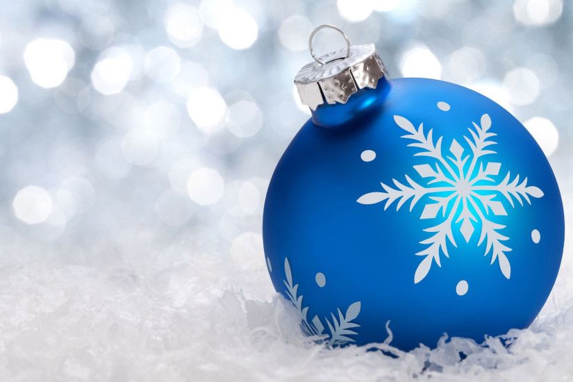 Blue Christmas ornament HD Wallpaper 1920x1080 Blue ...