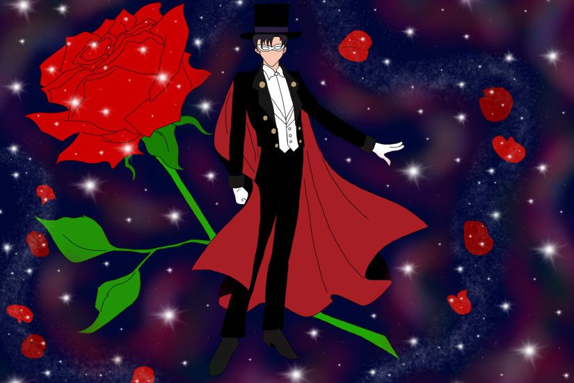 ... Tuxedo Mask Wallpaper- Sailor Moon by FoxNinja18