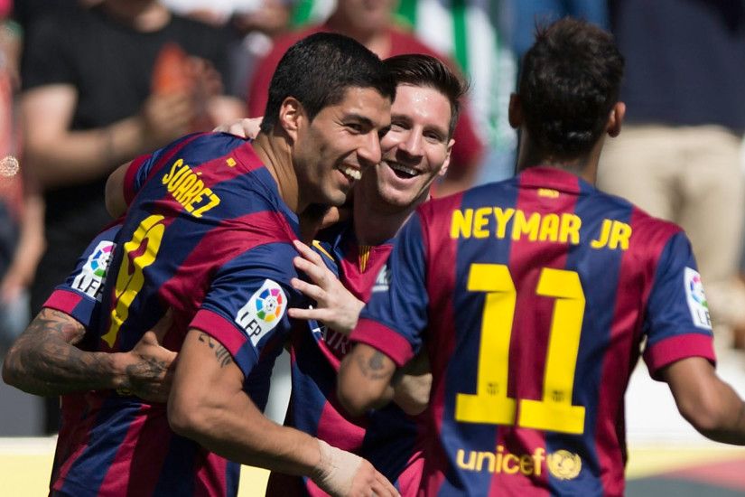 Barcelona Luis Suarez Neymar Messi Barcelona Cordoba. Wallpaper ...