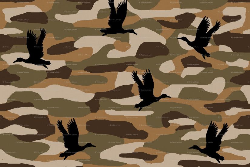Duck hunting camo pattern - photo#13