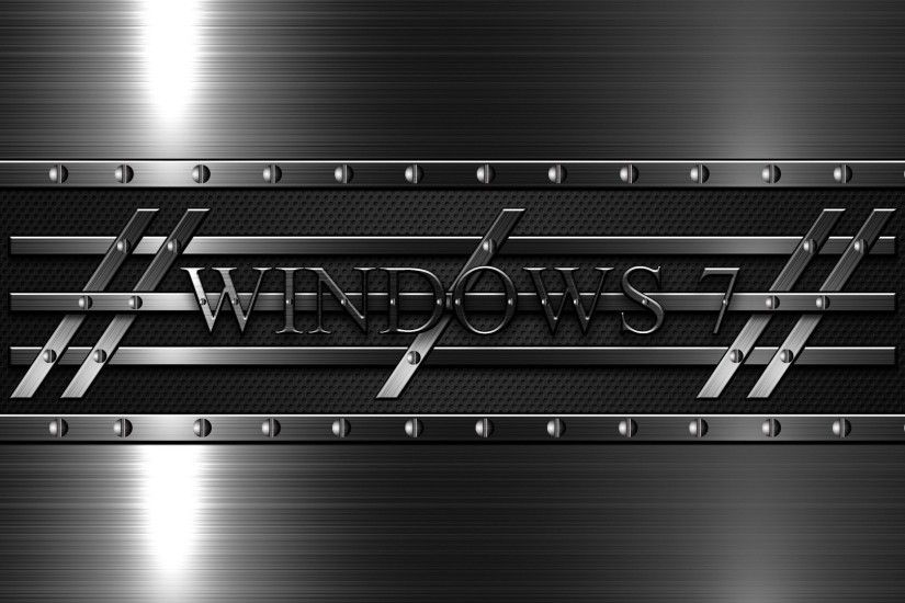 1920x1080 Wallpaper windows 7, 3d, background, black