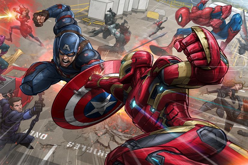 Comics - Captain America: Civil war Superhero Marvel Comics Spider-Man  Captain America Iron