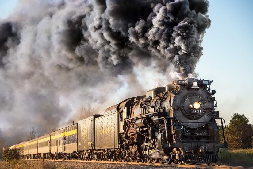 Vehicles - Train Vehicle Smoke Steam Train Locomotive Wallpaper