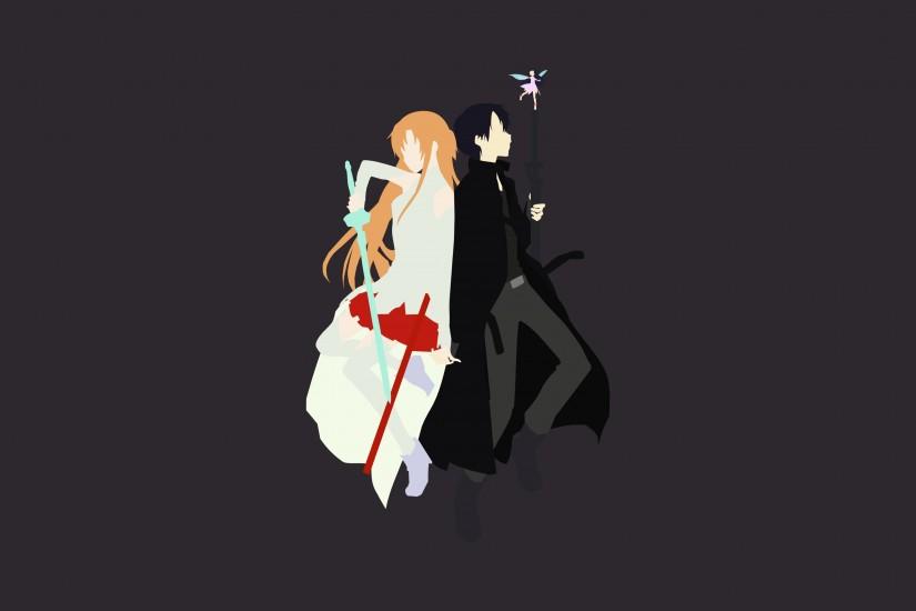 Yesterday I requested minimalist SAO backgrounds, and thanks to some  encouraging friends, I have fufilled my own request (4k 16:9) Link to  original thread ...