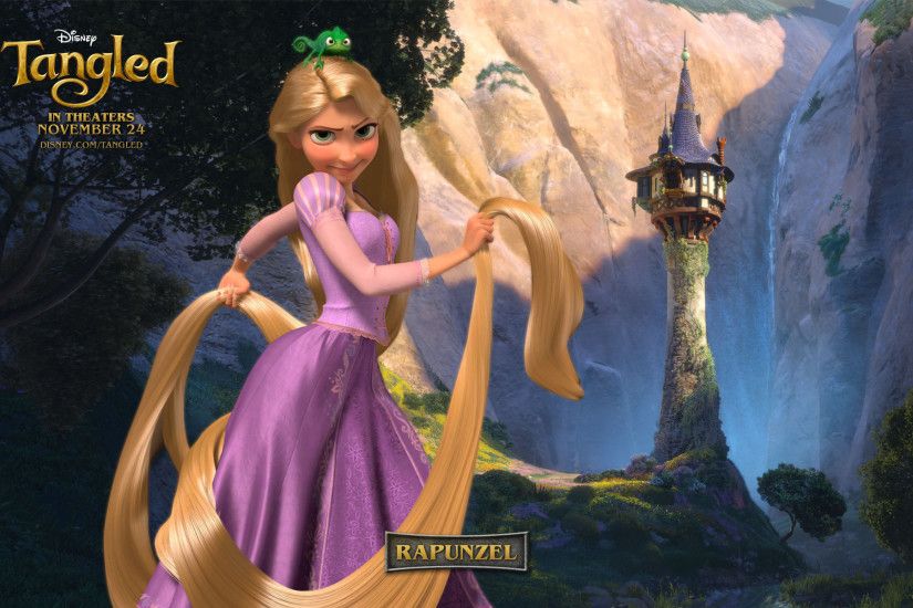 Tangled Disney Wallpaper - Princess Rapunzel (from Tangled) Wallpaper .