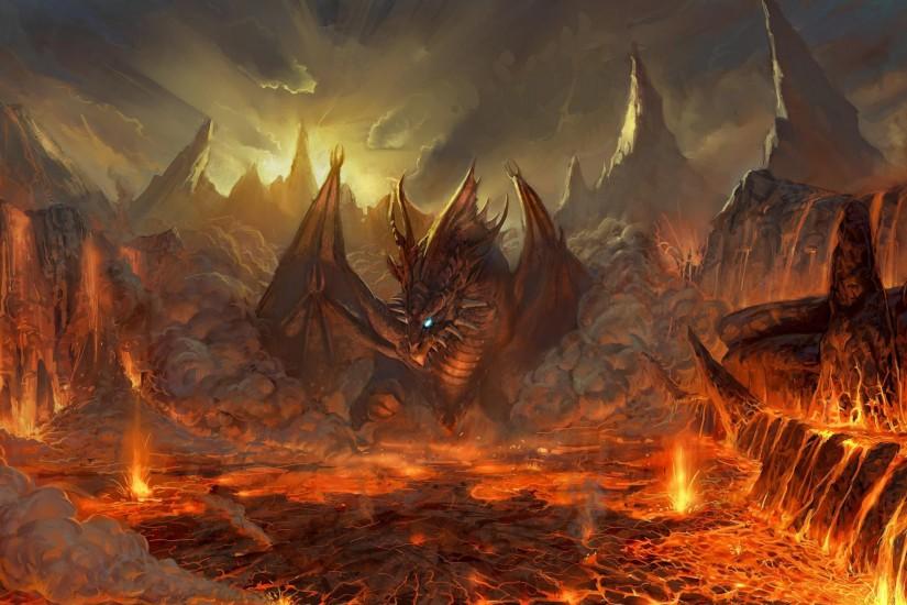 Fire Dragon Wallpapers Desktop Background with High Resolution Wallpaper  2560x1440 px 746.10 KB