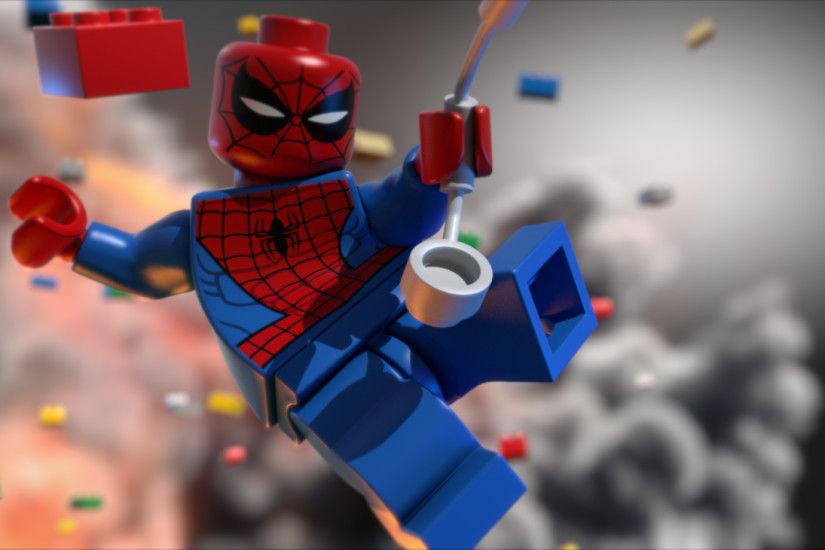 Lego Movie Spiderman Wallpaper 48985