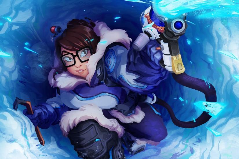 Overwatch - Mei repaint by curry23
