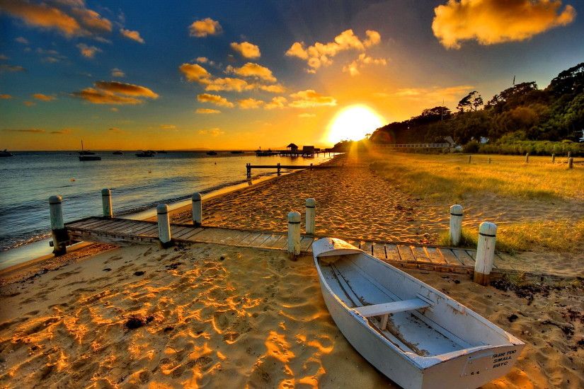 Beach Sunset Wallpaper High Definition #2352 Wallpaper | Cool .