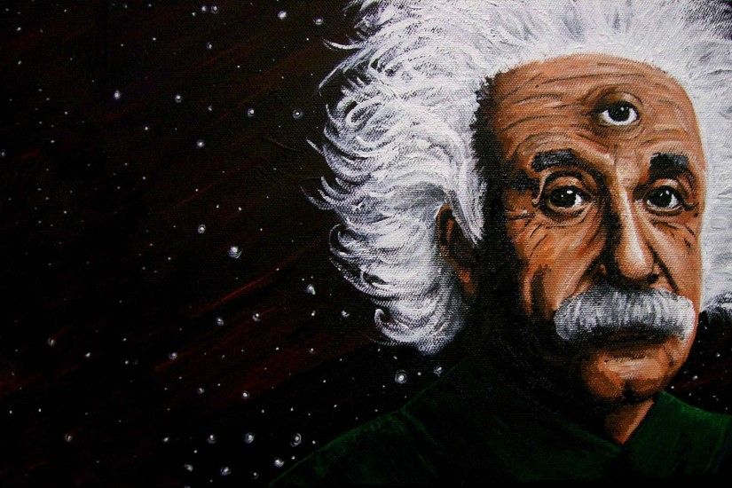 Albert Einstein third eye wallpaper