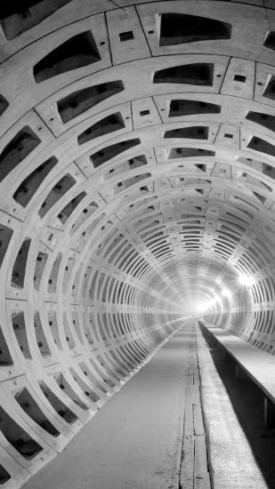 Subway Metro Tunnel iPhone 6+ HD Wallpaper